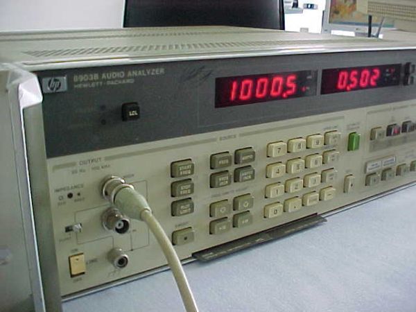 ÁUDIO ANALYZER HP 8903B DIGITAL *SEMI-NOVO*